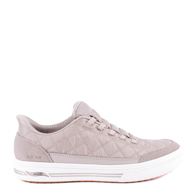 SLIP INS ARCH FIT COZY FIT TAUPE