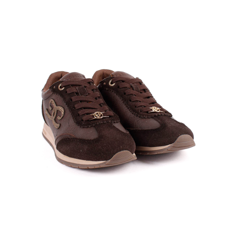 SNEAKER TALON GLITTER MARRON 164234