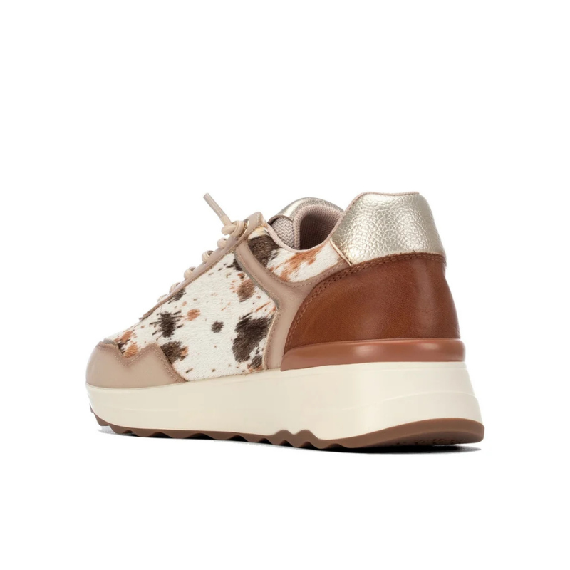 SNEAKER BEIGE PRINT ANIMAL 164360