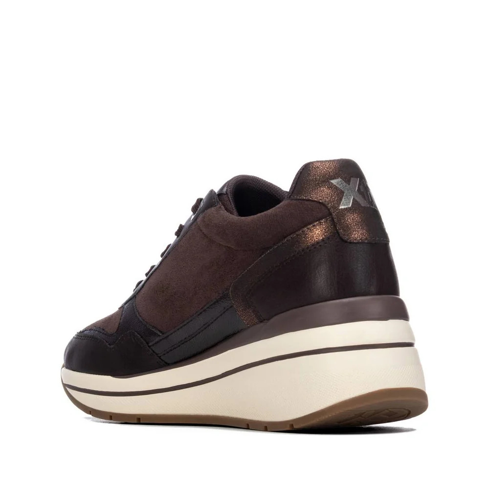 SNEAKER CUÑA MARRON 146169