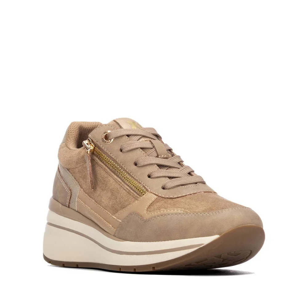 SNEAKER CUÑA BEIGE 146169
