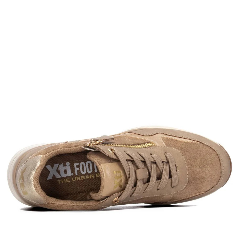 SNEAKER CUÑA BEIGE 146169
