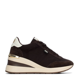 SNEAKER CUÑA CORDON MARRON 146365