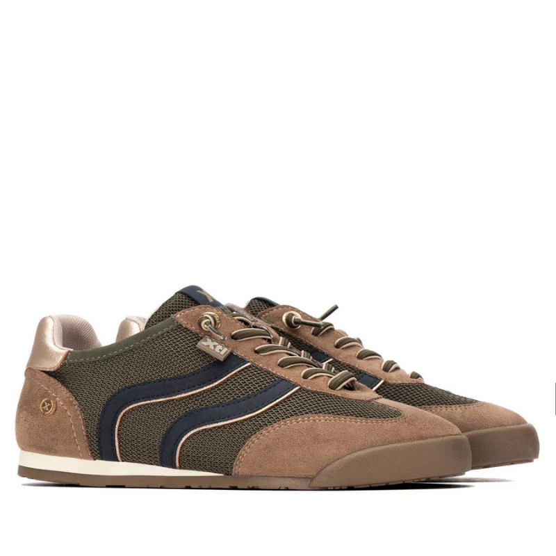 SNEAKER REJILLA ONDAS KAKI 146156