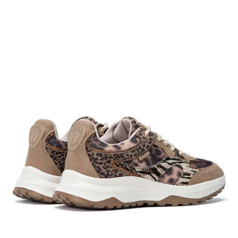 SNEAKER PIEZAS PRINT CAMEL 176115