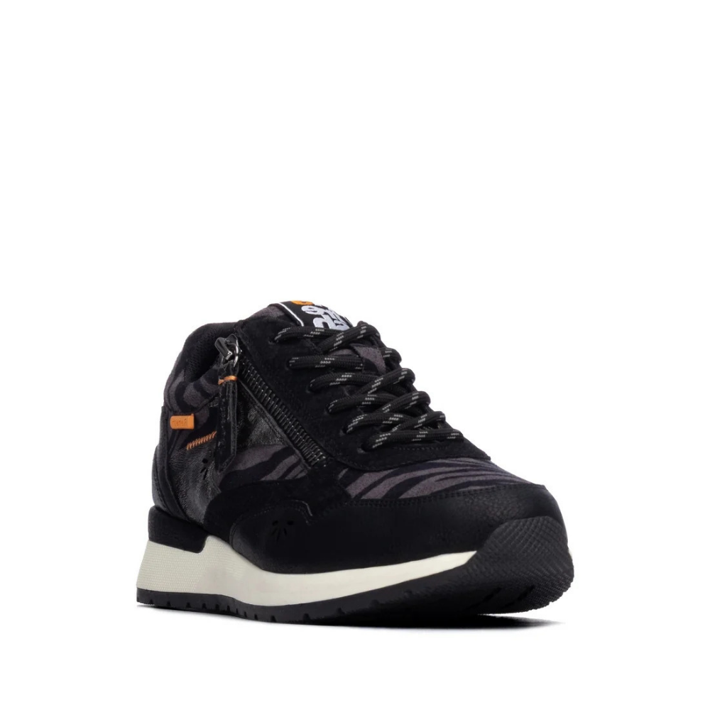 SNEAKER PRINT CREMALLERA NEGRO 176219