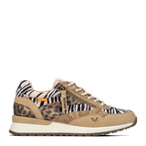 SNEAKER PRINT CREMALLERA BEIGE 176219