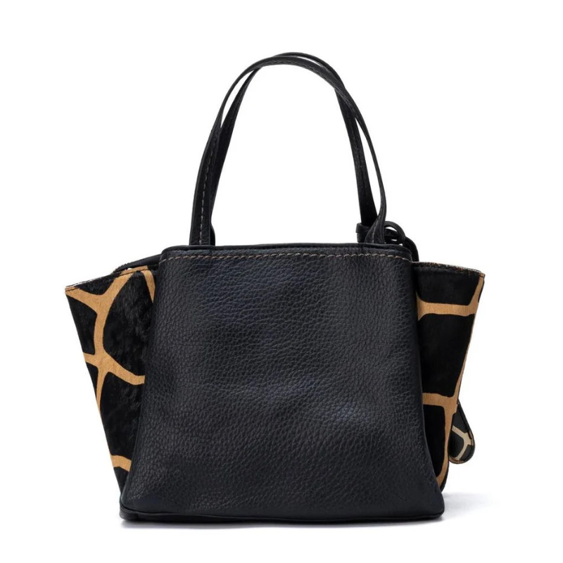 BOLSO LATERAL PRINT NEGRO