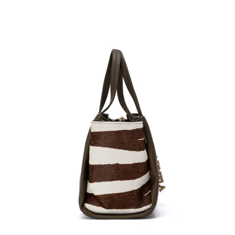 BOLSO LATERAL PRINT KAKI