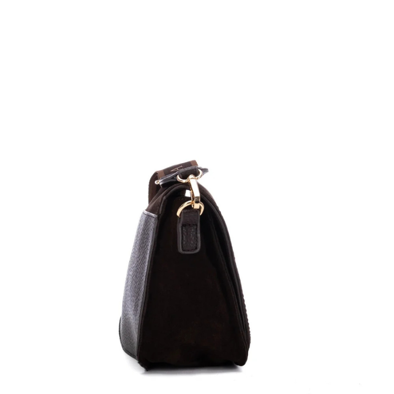 BANDOLERA SOLAPA MARRON
