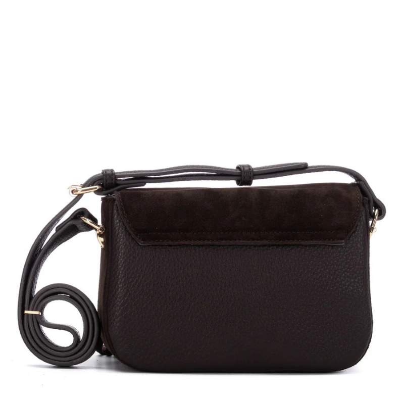 BANDOLERA FLECOS MARRON