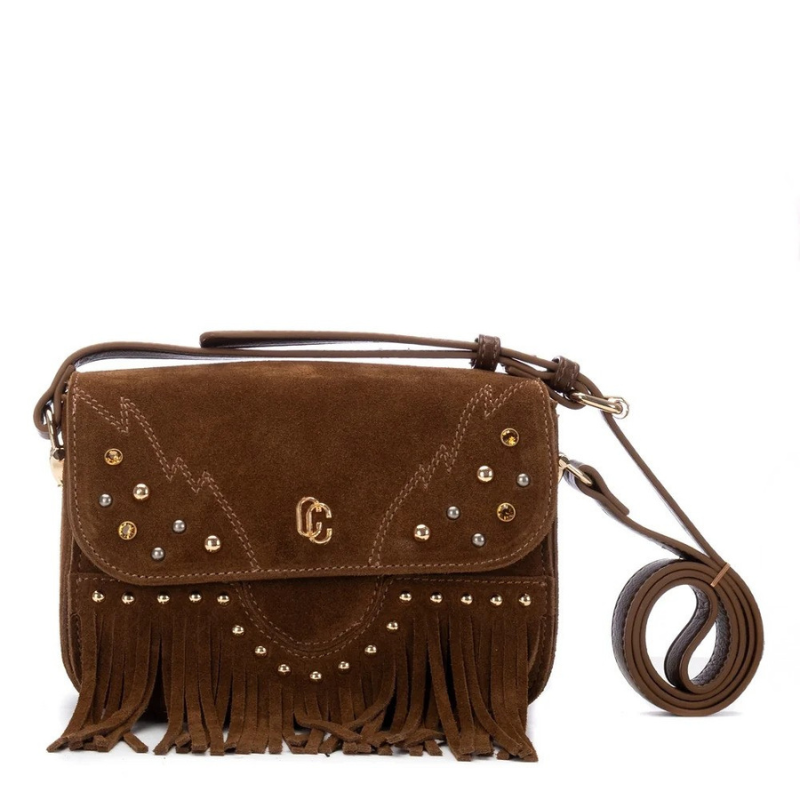 BANDOLERA FLECOS CAMEL