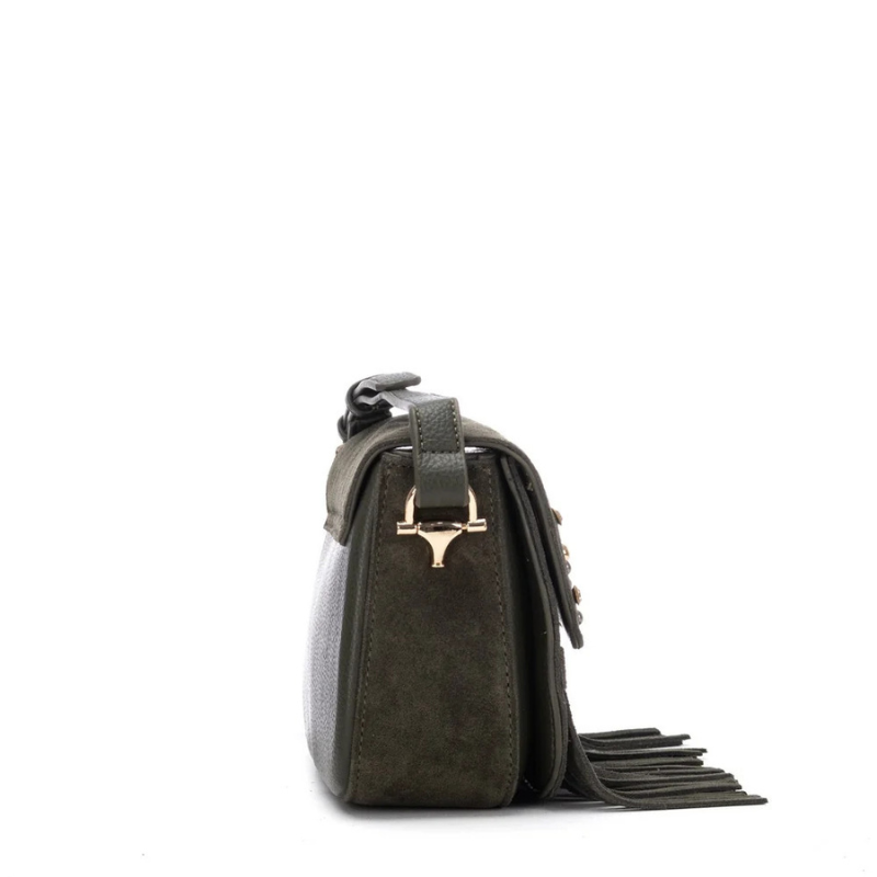 BANDOLERA FLECOS KAKI