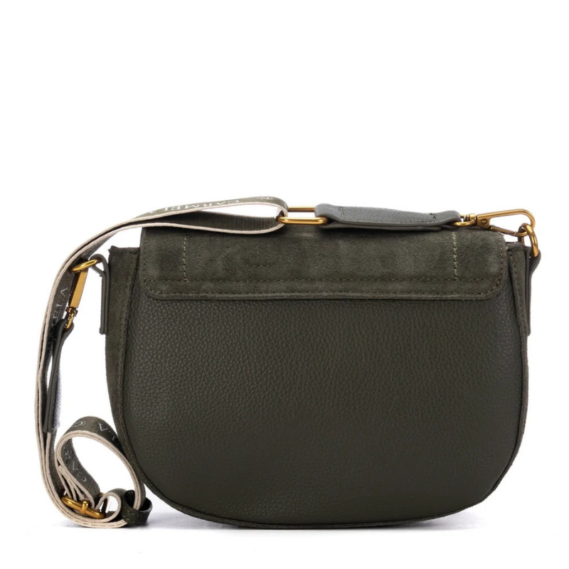 BANDOLERA SOLAPA HEBILLA KAKI