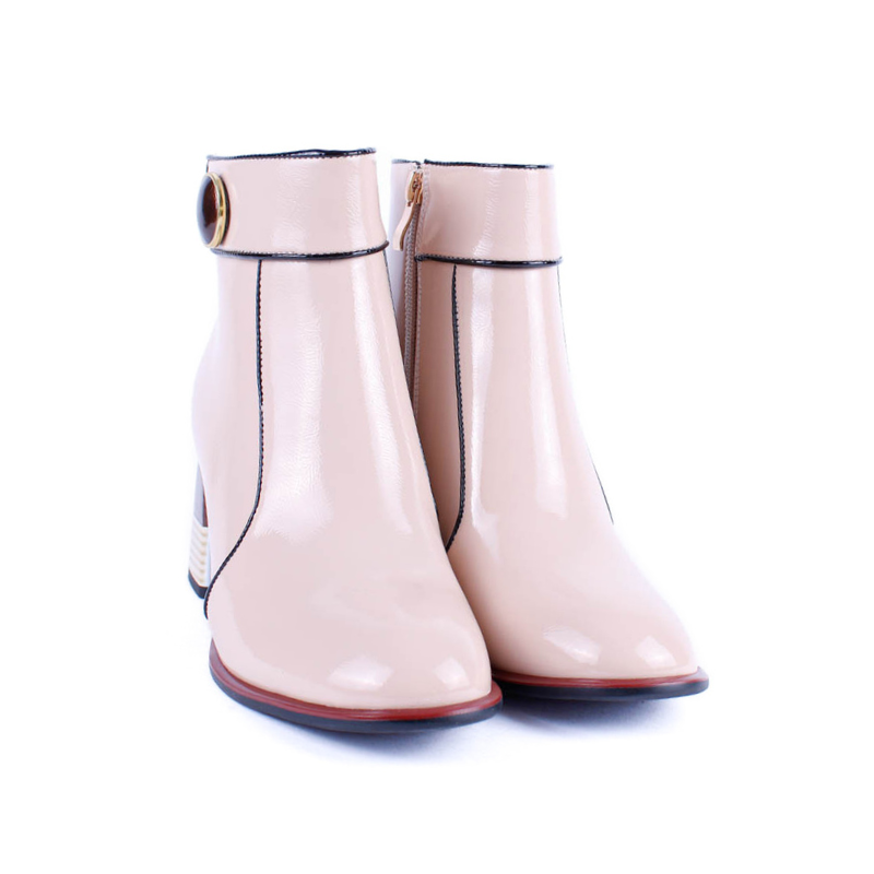 BOTIN BOTON CHAROL BEIGE 84685