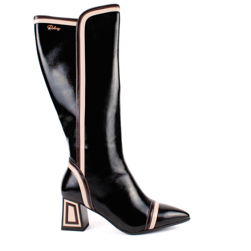 BOTA LINEAS BICOLOR BLACK 84725