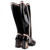 BOTA LINEAS BICOLOR BLACK 84725