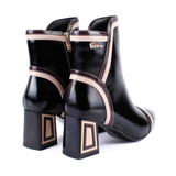 BOTIN LINEAS BICOLOR BLACK 84724