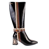 BOTA LINEAS TRICOLOR BLACK 84727