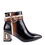 BOTIN LINEAS TRICOLOR BLACK 84727