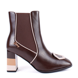 BOTIN HEBILLA CHAROL BROWN 85011