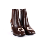 BOTIN HEBILLA CHAROL BROWN 85011