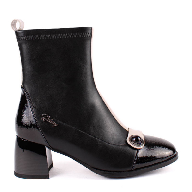 BOTIN NAPA STRETCH BOTON BLACK 85096