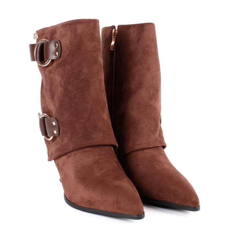 BOTIN POLAINA HEBILLAS COFFEE 84754
