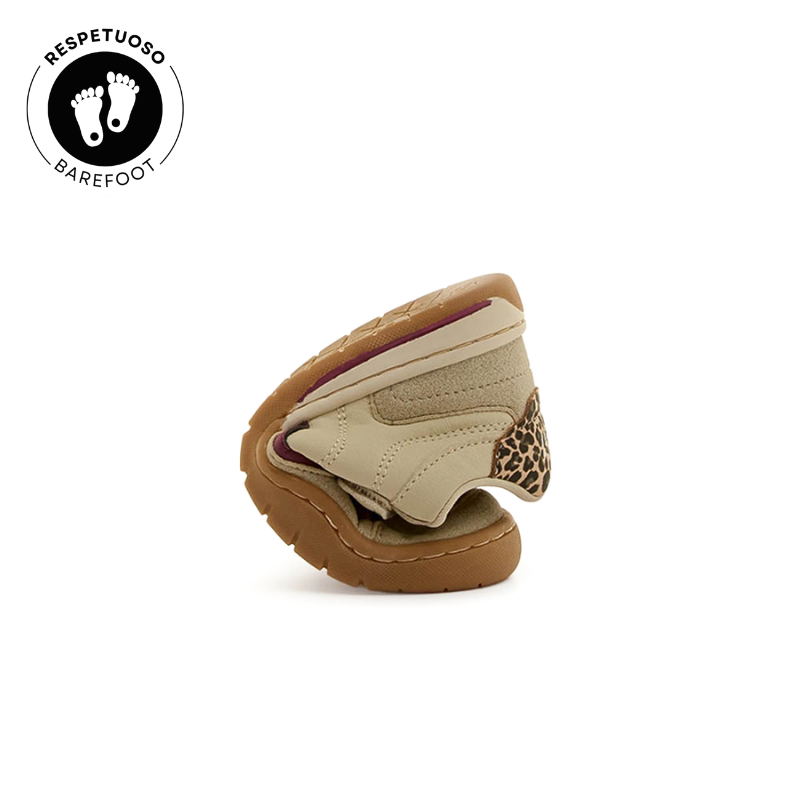 FREE VELCRO CREMA LEOPARDO 49096