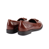 MOCASIN FLECOS Y BORLA CHOCOLATE 1110