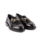 MOCASIN ADORNO METALICO NEGRO 4844