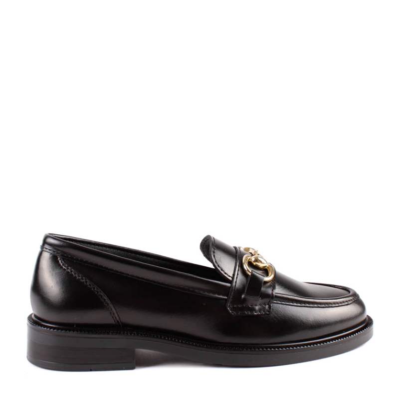 MOCASIN ADORNO METALICO NEGRO 4844