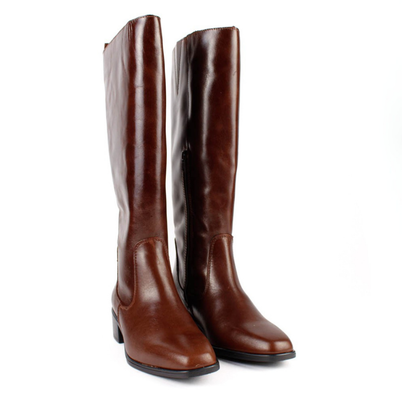 BOTA ALTA PIEL CHOCOLATE 6618