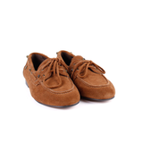 MOCASIN LAZO TACHAS CAMEL SA1842