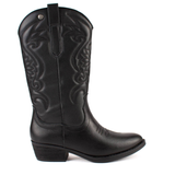BOTA COWBOY PIEL NEGRO SS1986