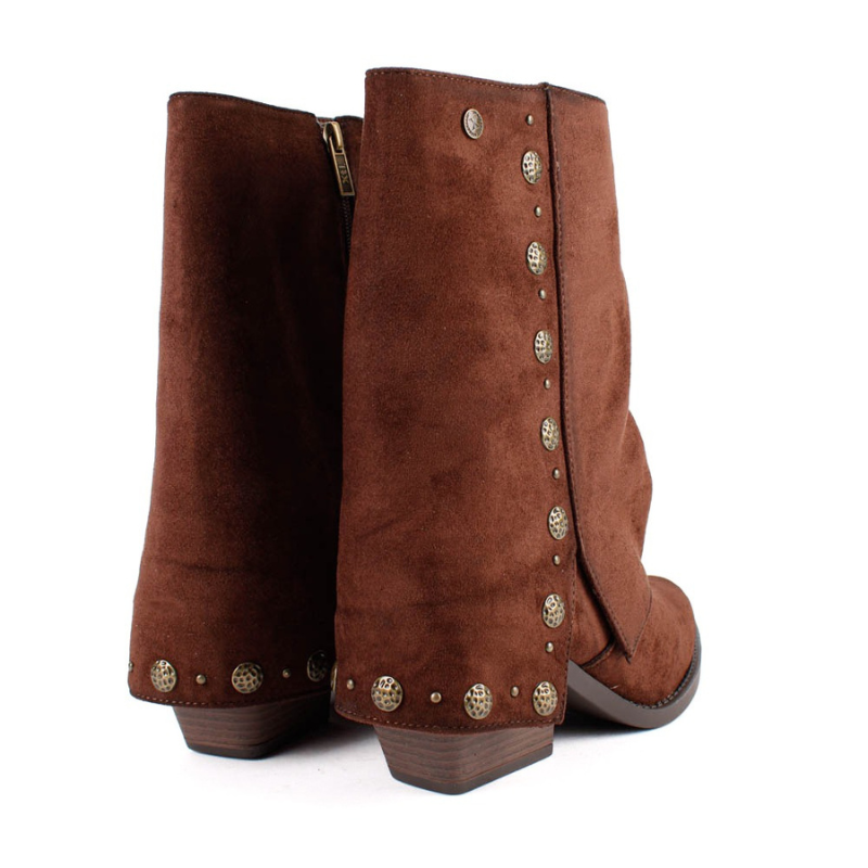 CAMPERA POLAINA MARRON 146094