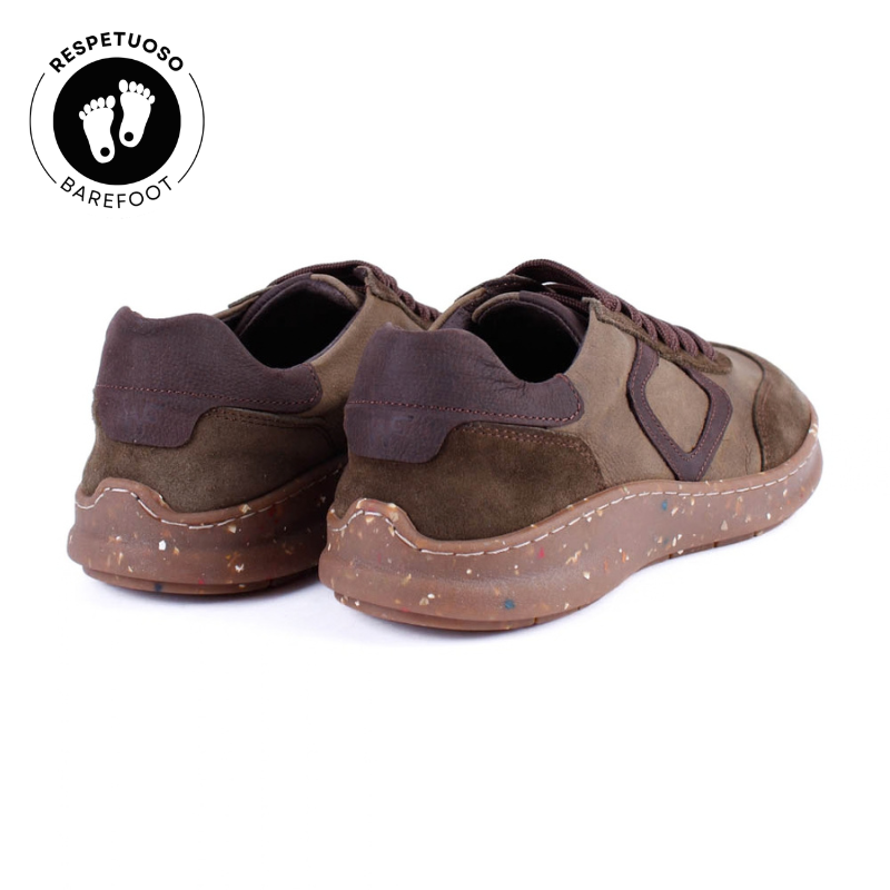 BAREFOOT SNEAKER CORDON KAKI 6002