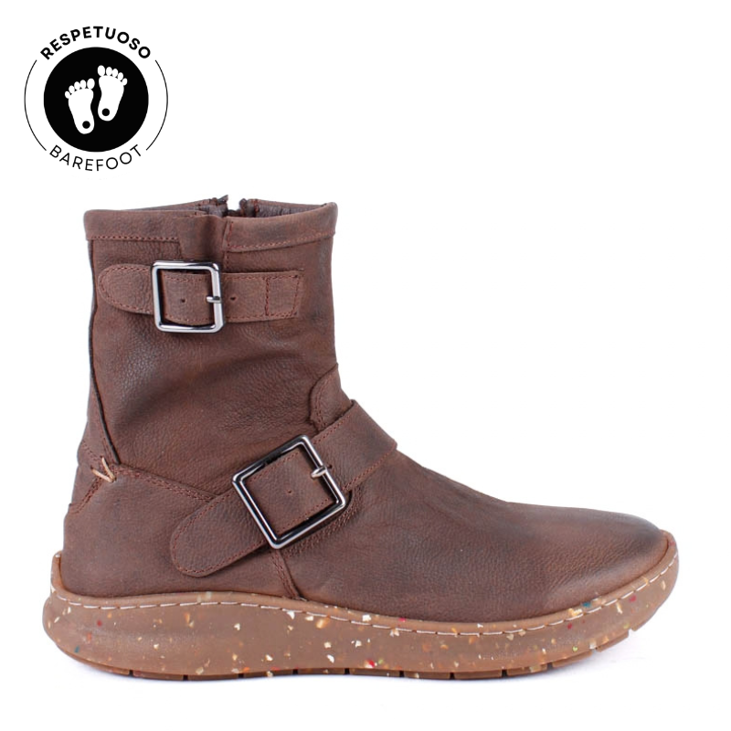 BOTIN BAREFOOT HEBILLAS MARRON 6006