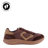 SNEAKER BAREFOOT CORDON MARRON 7002