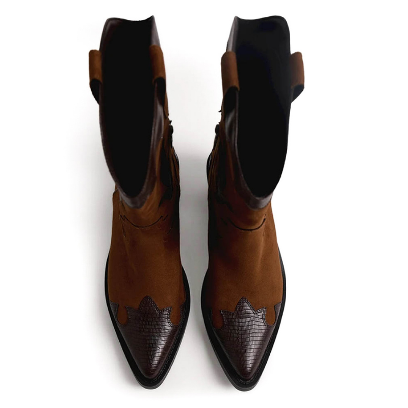 BOTIN CAMPERO PIEZAS CUERO 56371