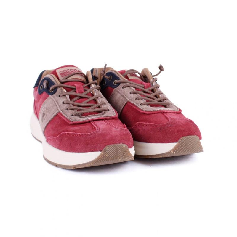 SNEAKER SERRAJE COMBI BURDEOS T541