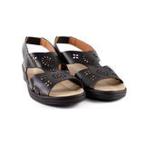 SANDALIA PALA LASER NEGRO