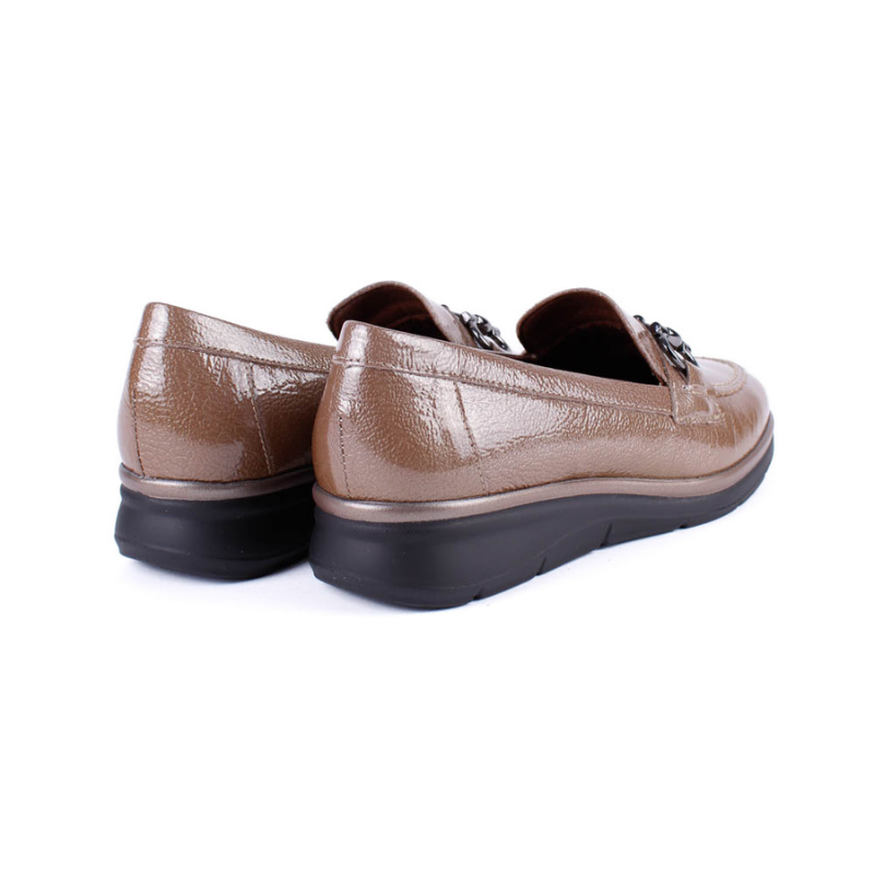 MOCASIN CHAROL APLIQUE TOPO 11502
