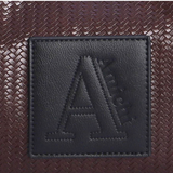 BOLSO HOMBRO TRENZADO MARRON