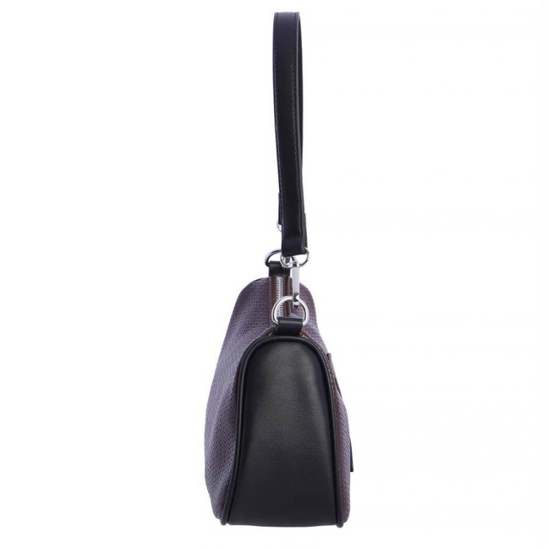 BOLSO HOMBRO TRENZADO MARRON