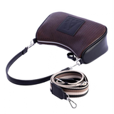BOLSO HOMBRO TRENZADO MARRON