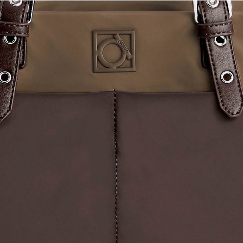 SHOPPER TEX COMBI TAUPE