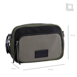 BANDOLERA AMICHI TEX KAKI