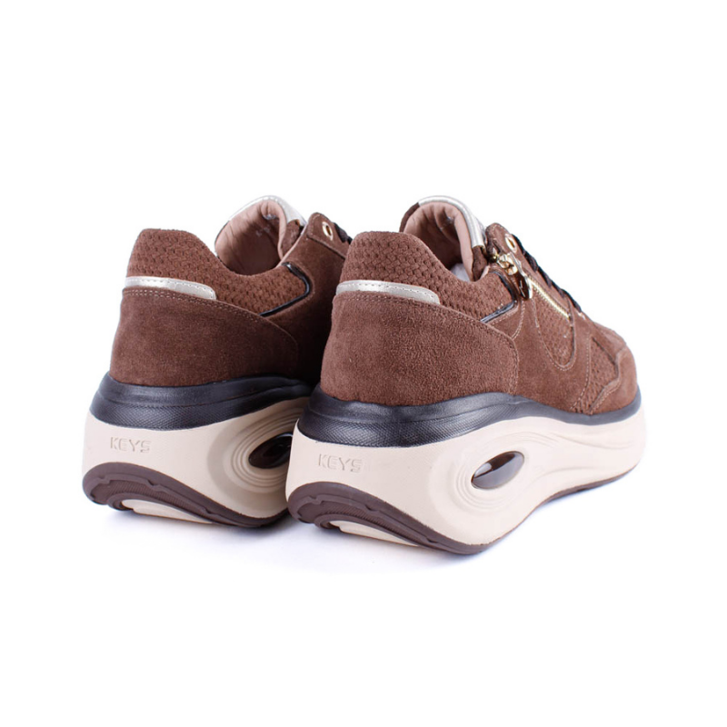 SNEAKER AIR CREMALLERA MARRON