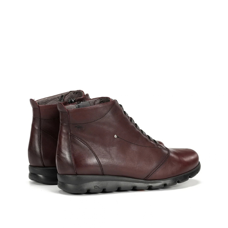 BOTIN ELASTICOS BURDEOS F0356